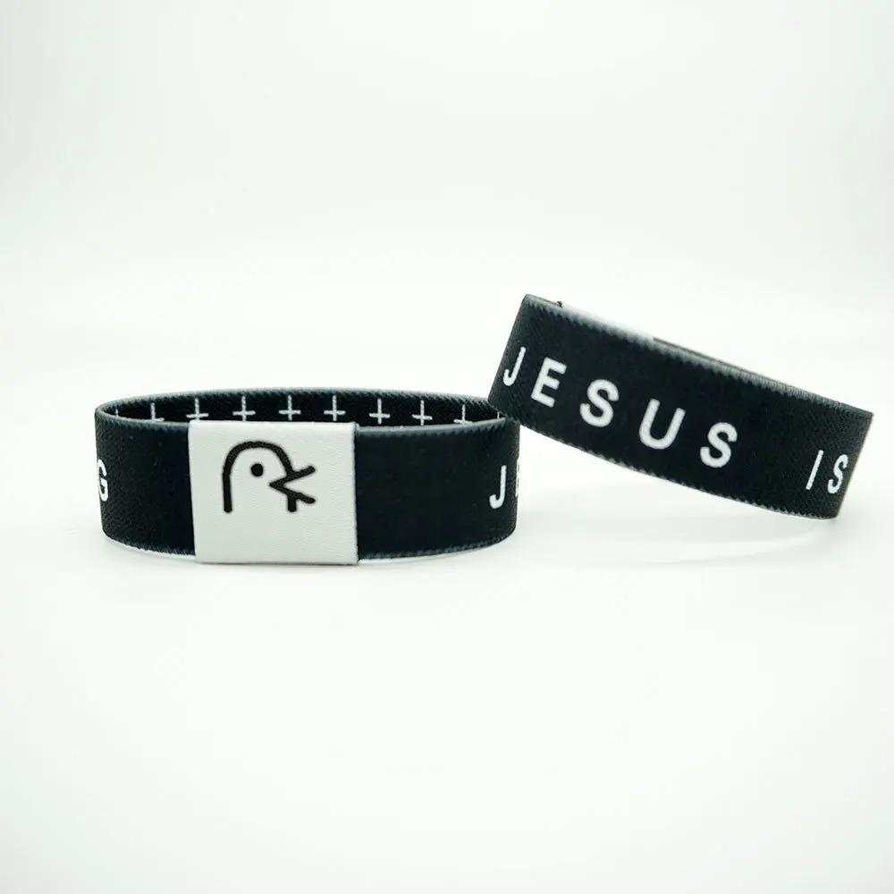Waterproof Bible NFC Bracelet Elastic Smart Sensor Bible Verse Bracelets Adjustable Gifts Daily Devotional