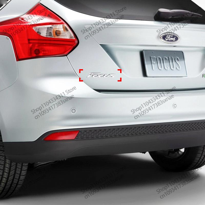 AJH1 1Pc 3D ABS Letter Rear Trunk Badge Emblem Replacement For Ford Focus MK3 MK4 MK6 MK7 Auto Tuning Exterior Styling Accessory