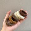 6Pcs Hair Ropes Ponytails Buns Braids Anti-Slip Headbands Soft Seamless Elastic Hair Ties Hair Accessories