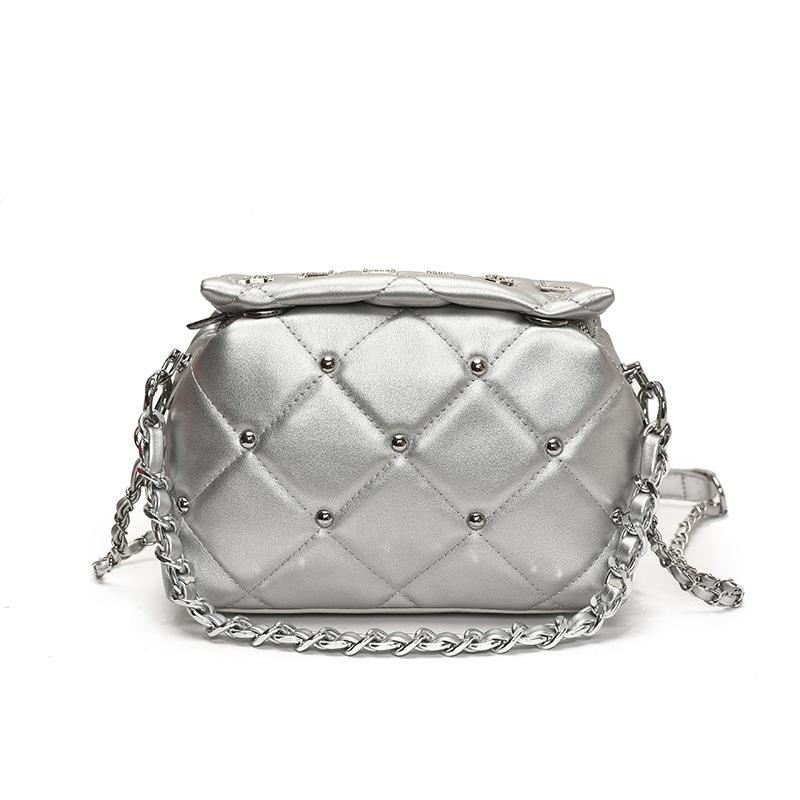 Shangxin Spring and Summer Rhombus Women's Small Bag 2025 New Trendy Fashion Popular Versatile Shoulder Bag Internet celebrity messenger bag