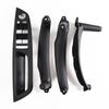 Only for LHD Car 4Pcs/Set Black Car Interior Door Pull Handle for BMW X5 E70 X6 E71/E72