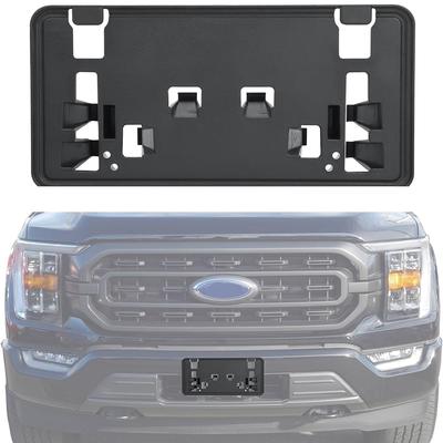 License Plate Frame For Ford F150 2021 2024 2024 Front Bumper License Plate Bracket Holder 2.7L 3.0L 3.5L V6 ML3Z-17A385-BB