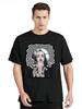 Horror Unholy Nun TShirt Vintage Printed Loose Casual Streetwear Tees ONeck Oversized Unisex Tshirt Fashion Casual Clothes