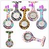 Round Dial Silicone Quartz Stainless Fob Woman Quartz Pocket Watch Nurse Watch Fob Hanging Medical
