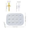 Durable Silicone Mold Earring DIY Jewelry Making Part Jewelry Crafting Supplies