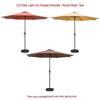 Outdoor Solar LED Patio Umbrella