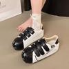 Velcro smiley face big head bread shoes women's new spring and autumn platform casual board shoes sports increase