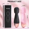Mini Rabbit Vibrator with 10 Modes –USB Rechargeable Clitoral Waterproof Quiet Love Egg for Women,Discreet Adult Toy