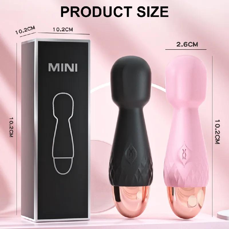Mini Rabbit Vibrator with 10 Modes –USB Rechargeable Clitoral Waterproof Quiet Love Egg for Women,Discreet Adult Toy