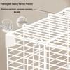 Deluxe Horizontal Wire Parrot Cage for Budgerigars - Anti-Splash Design