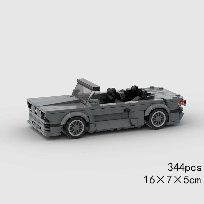 Speed Convertible MOC Car Super Race Technical Vehicle Model Building Block Racing Rally Sports Brick Christmas Gift Toy City