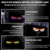 Matrix Pixel Panel Animated Car Truck Eye Truck Devil's Eye Light  Front and Rear Windshield