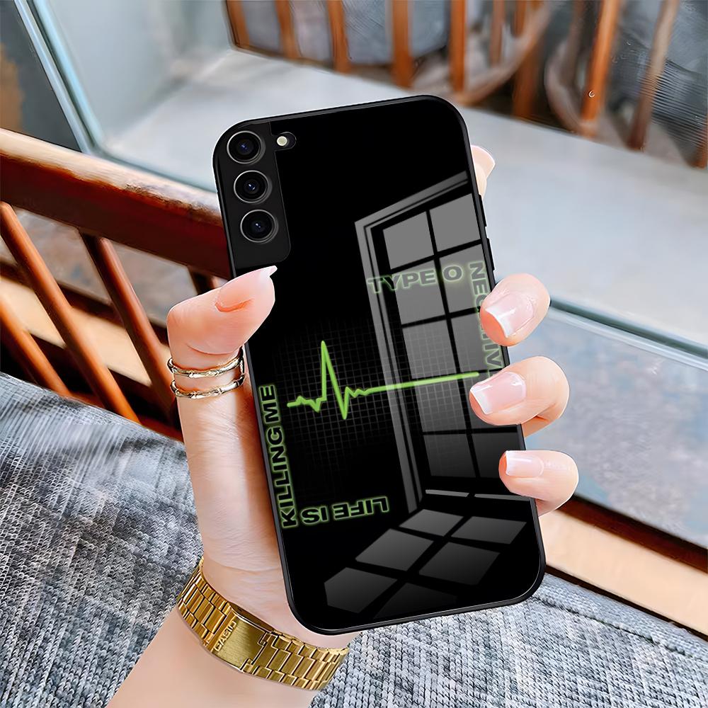 Rock Band Type O Negative Phone Case For Samsung A25 A13 A33 5G A54 A36 A35 A56 A52 A14 Shockproof Glass Cover