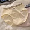 Girls Spring and Summer New Cotton 10A Antibacterial Extension Crotch Triangle Briefs