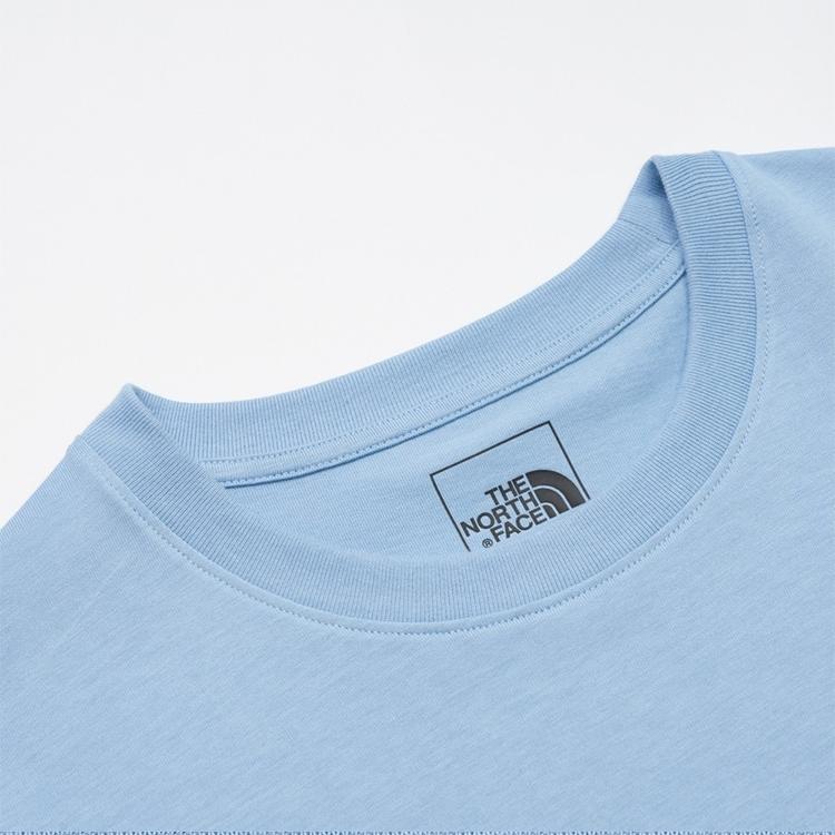 The North Face Urban Exploration SS24 T Shirt Unisex Cool Pale Blue NF0A8AUV-QEO