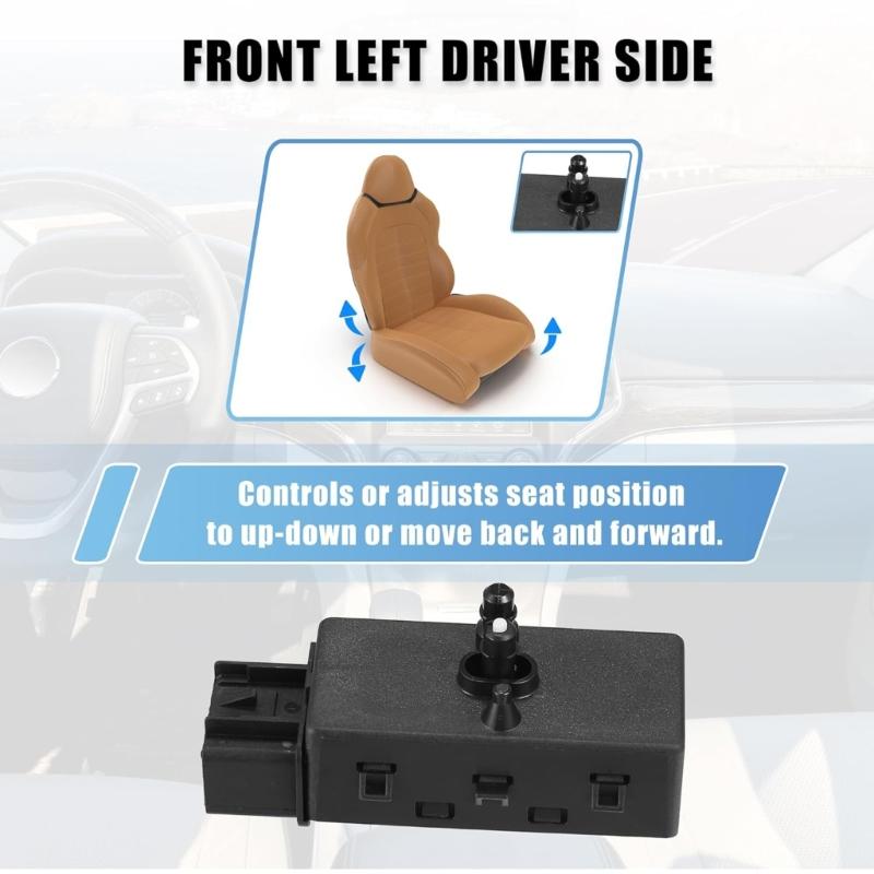 Front Right Passenger Side Seat Switch 92225806 Replacement Power Seat Adjustment Control Switch for 2010-2015