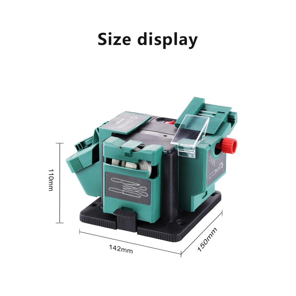 Multifunctional Electric Drill Bit Sharpener Bench Mounting Tool for Sharpening Twist Bits New Grinding Machine