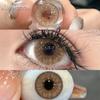Eyeshare 1 Paar neue ALPS Kontaktlinsen für die Augen Farblinsen Schwarz Blau Pupillen Kontaktlinsen 14,5 mm