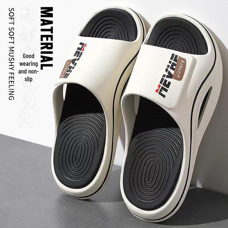 2025 Men's Non-Slip PVC Slippers: Odor-Free, Summer-Ready Indoor/Outdoor Bathroom Sandals