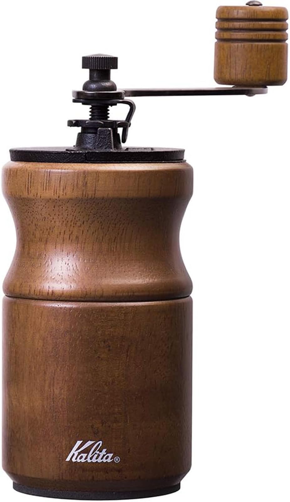 

Kalita ac Brown Coffee Grinder Wooden and Aluminum Grinder with High Grinding Stability Adjustable Grind Size Manual Coffee Grinder Gift Present