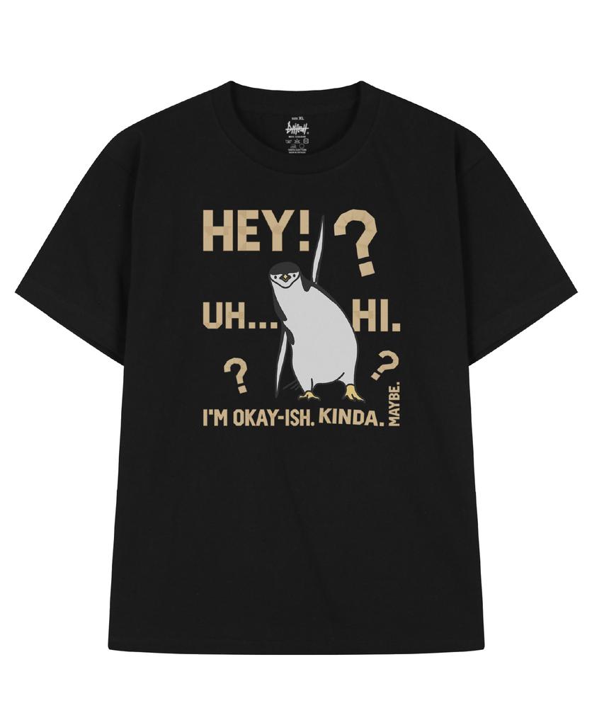 DRIFTOUT Tape Hey Penguin Short Sleeve T-Shirt (3 Colors)