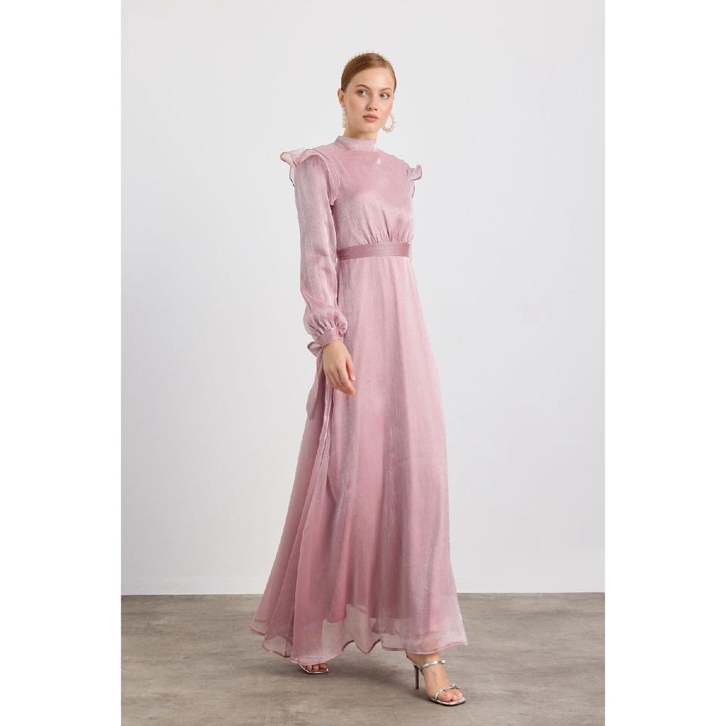 Suknia wieczorowa Mira w kolorze granatowym