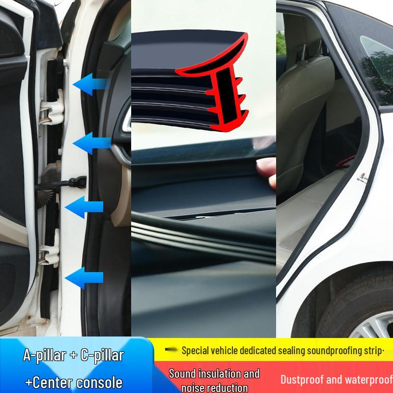 Chevrolet Malibu XL, Cavalier & Lova Soundproofing Seals for B-pillar, C-pillar & Console