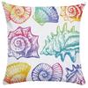 45x45cm Starfish Shell Crab Fish Pillowcase Living Room Sofa Chair Bed Soft Cushion Cover  Home Decoration