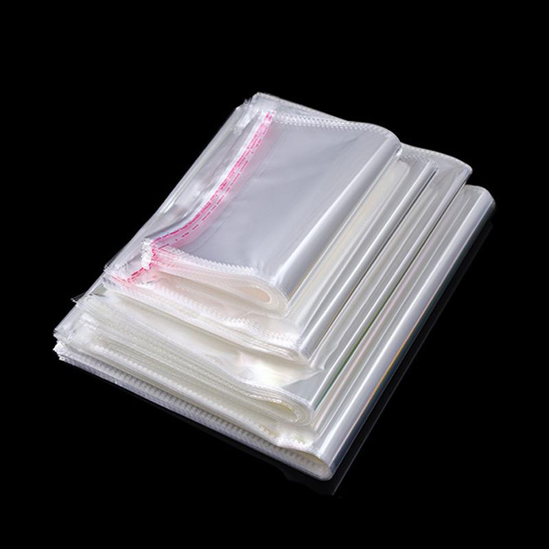 Transparent Self-sealing Jewelry Accessories Candy OPP Self-adhesive Bag Packaging Resealable Gift Cookie Packaging Bag