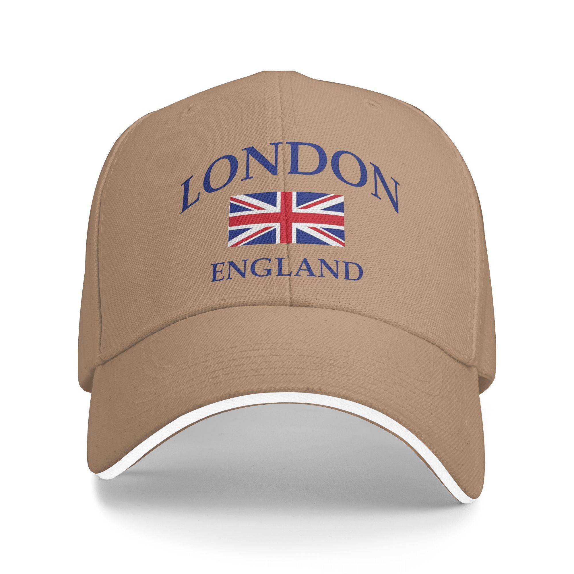 

London England Pattern Baseball Cap Outdoor Sports Sun Visor Hip Hop Hats Unisex Men Cute Design Baseball Caps One Size