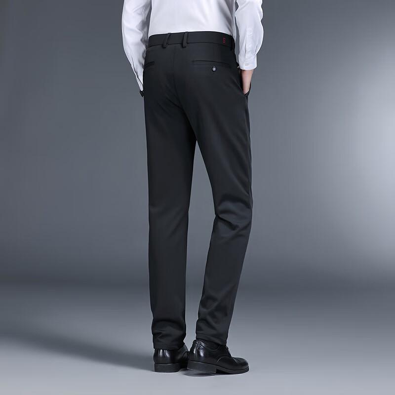 Firstview Men's Lightweight Four-Way Stretch Business Casual Pants FV24D1398