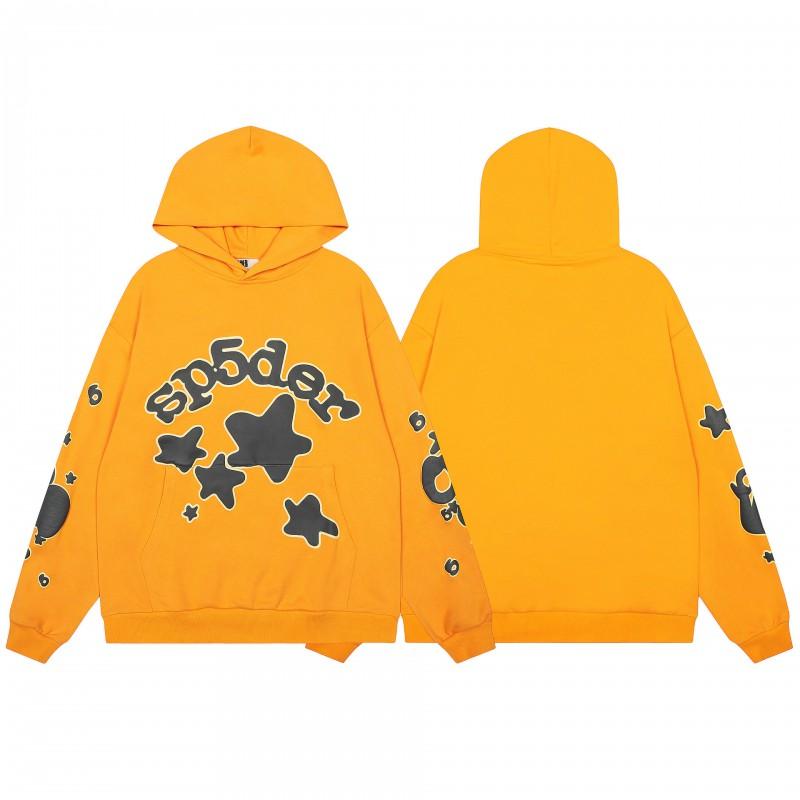 Mens Spider Web Graphic Hoodie High Street Loose Fit Long Sleeve Pullover Teens