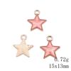 Mother's Day Charms For Nails Pentagram Moon Enamel Charms Pendant Art Supplies Pendant Accessories