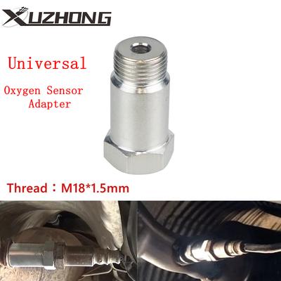 M18 x1.5 O2 Auspuff Sauerstoffsensor Einschweißmutter Adapter 44mm Verlängerungs Distanzstück Eisenbeschichtung Nickel Extender Universal für 18MM Gewinde Neu