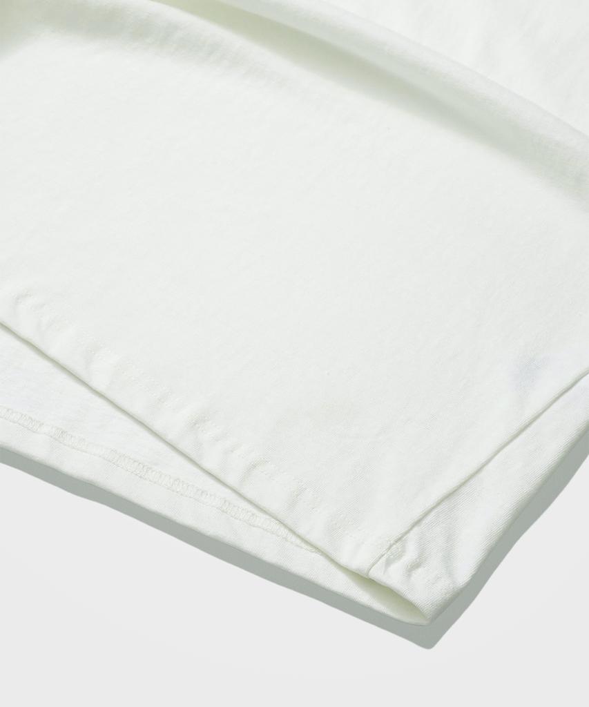 DISCUS ATHLETIC Heavyweight Dcsc Small Logo T-Shirt Off-White