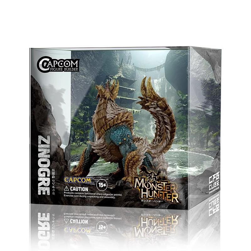 Monster Hunter CUBE Zinogre Amatsu Crimson Glow Valstrax Gore Magala MAGNAMALO Mizutsune Monster Dragon Figure Model Toys