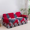 Fashion Print Milk Silk Sofa Cover Stretch Skirted Dustproof Slip Resistant Full Coverage