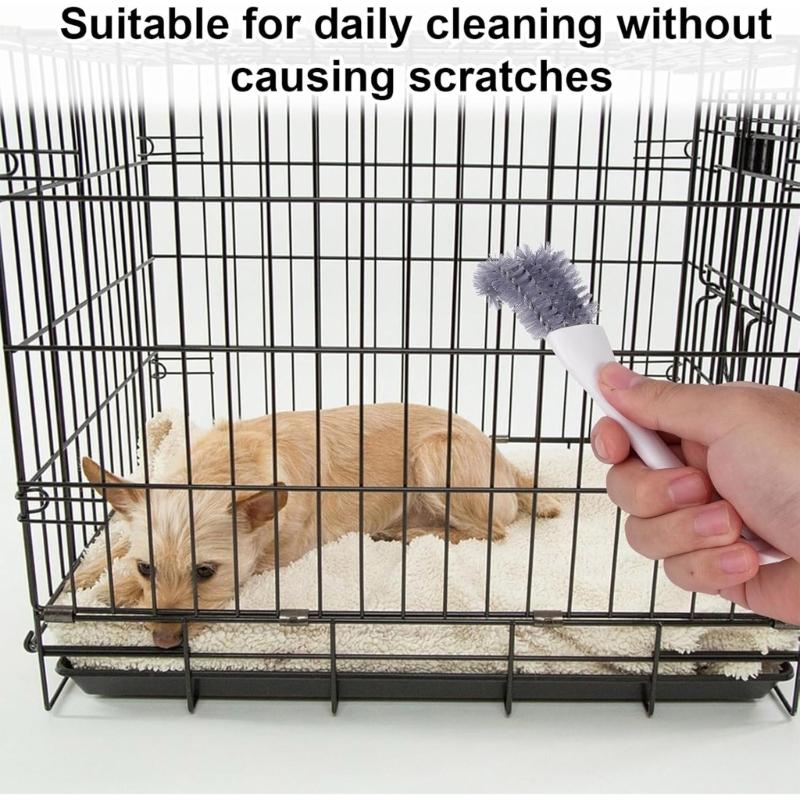 Pack Of 2 Heavy Duty Bird Cage Cleaning Brushes For Wire Cage Nesting Area And Pet Enclosures Efficient Cleaning Tool