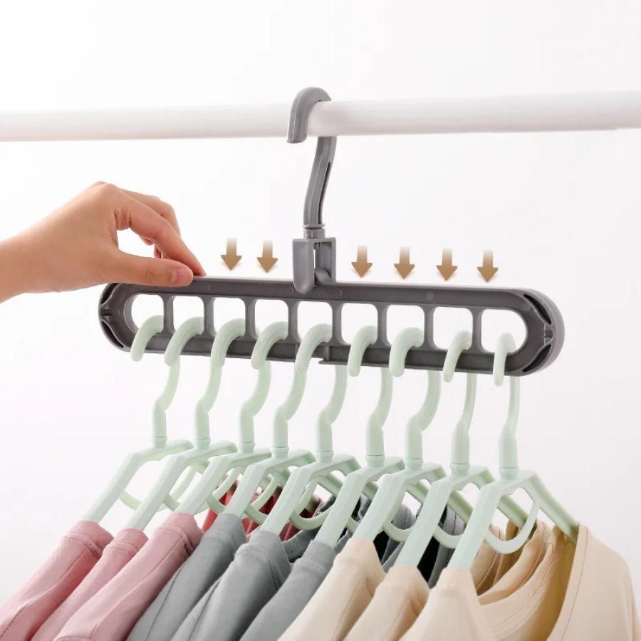 Space Saving Clothes Hangers Wardrobe Clothing Cascading Hanger Magic Multi-port Support Hangers Rack Drying Hanger Storage