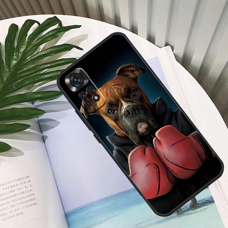 Boxer Dog For Xiaomi Redmi 10C 9C 12C 10A 9T Case For Redmi Note 12 8 9 10 11 Pro 9S 10S 11S Cover