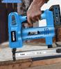 Rechargeable Electric Nail Gun, F30 Brad Nailer & Stapler, with Lithium Battery for Woodworking.