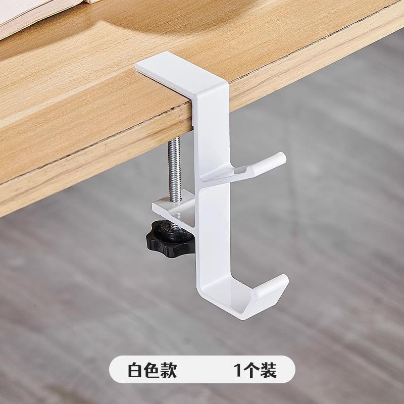 Desk Edge Hook Multi Functional Headphones Stand Table Side Hanging Storage Rack For Gaming Headset Bag Universal Metal Holder
