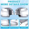 Car Rear View Mirror Cover Side Door Wing Mirror Caps Mirror Housing For Toyota Hilux Surf-A99D
