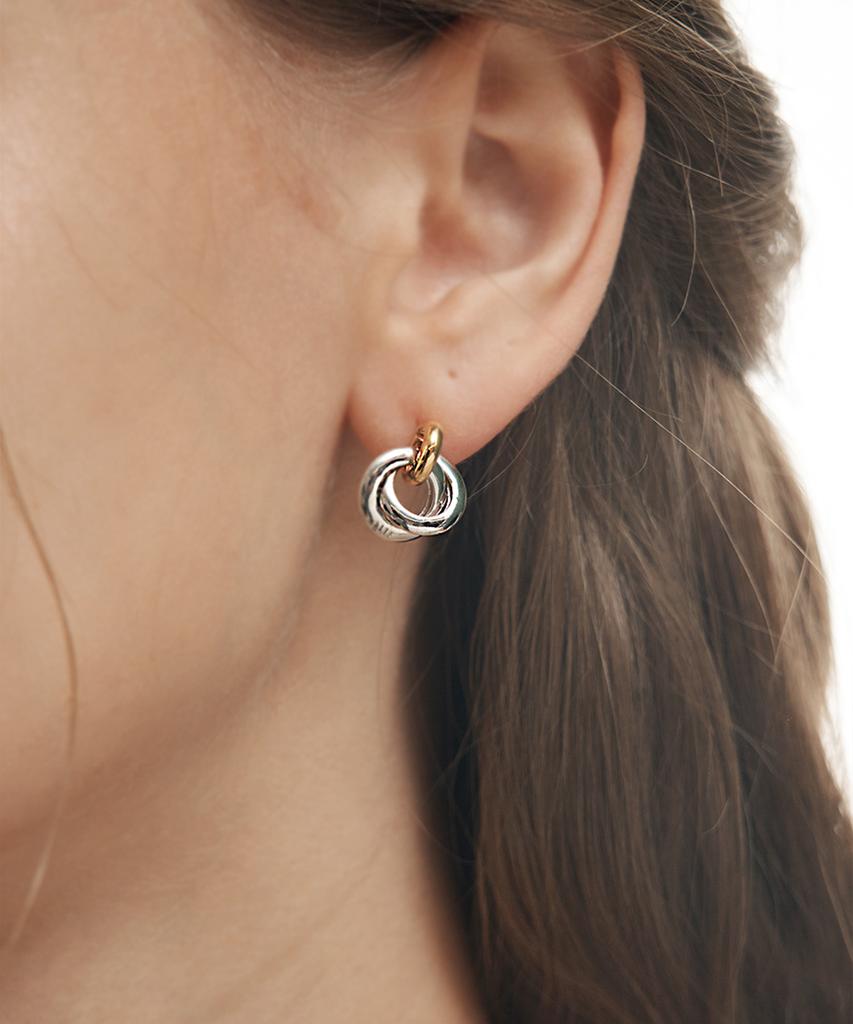Ellejewelry 14K Gf Straw Simple Earrings Elgpee351