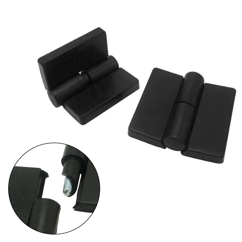Alta Qualità Utile Nuovo di Zecca Per Porta di Servizi Igienici Pubblici Ferramenta Cerniera per Porta Cerniera Colore Nero 1pz Accessori Nylon