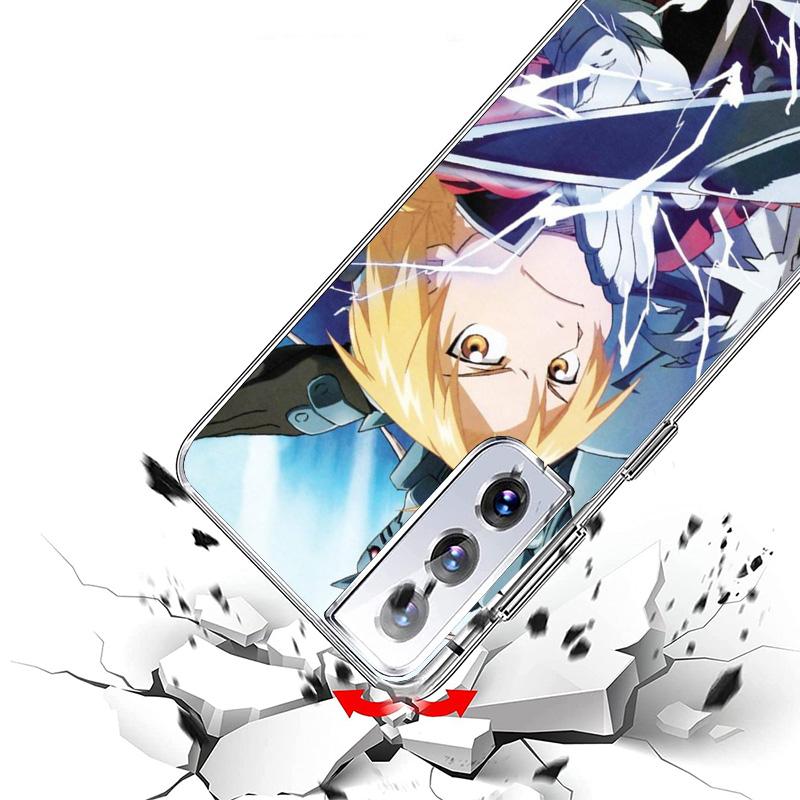 Fullmetal Alchemist Anime Phone Case For Samsung Galaxy S24 S25 Edge S26 Ultra S23 S22 S21 Plus S20 FE + Personalized Print Cove