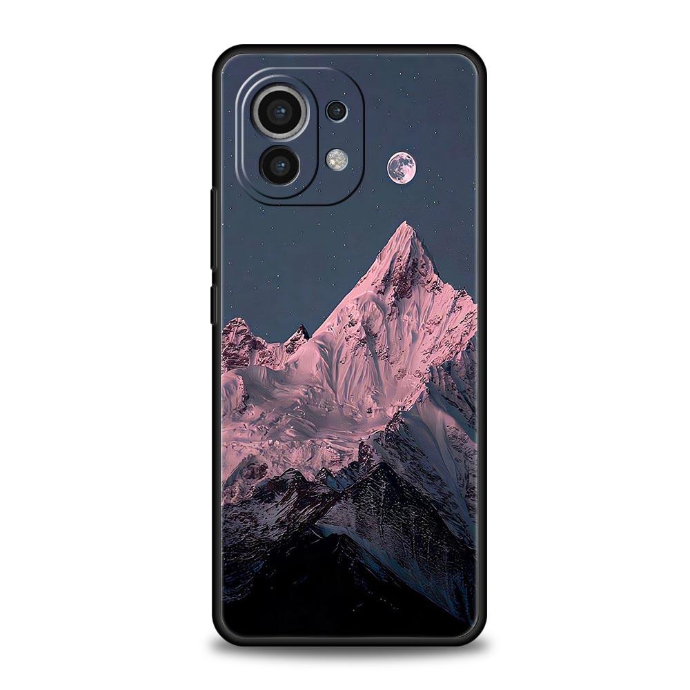 

Phone Case For Xiaomi Mi 15 14 14T 13T 12T Pro 12 13 11 Lite 5G 11T X6 X5 Pro Soft TPU Cover Everest mountain world first Xiaomi 13 Pro