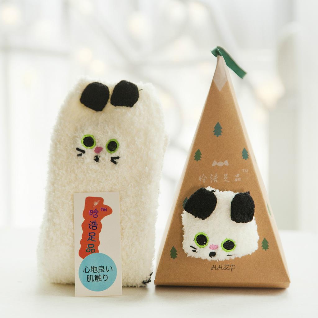 Cute animal warm socks, Christmas socks, thick socks