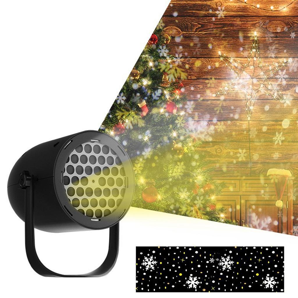 Christmas Projector Lights LED Snowfall Lights Christmas Snowflake Projection Lights for Xmas Holiday Party Decoration