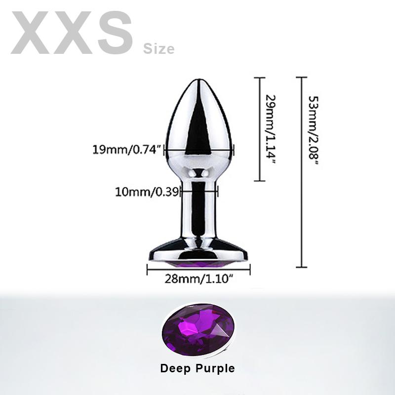 Adults Only Bdsm Butt Plug Metal Round Anal Dilator Sex Toys For Men Gay Prostate Massager Fetish Erotic Intimates Accessories